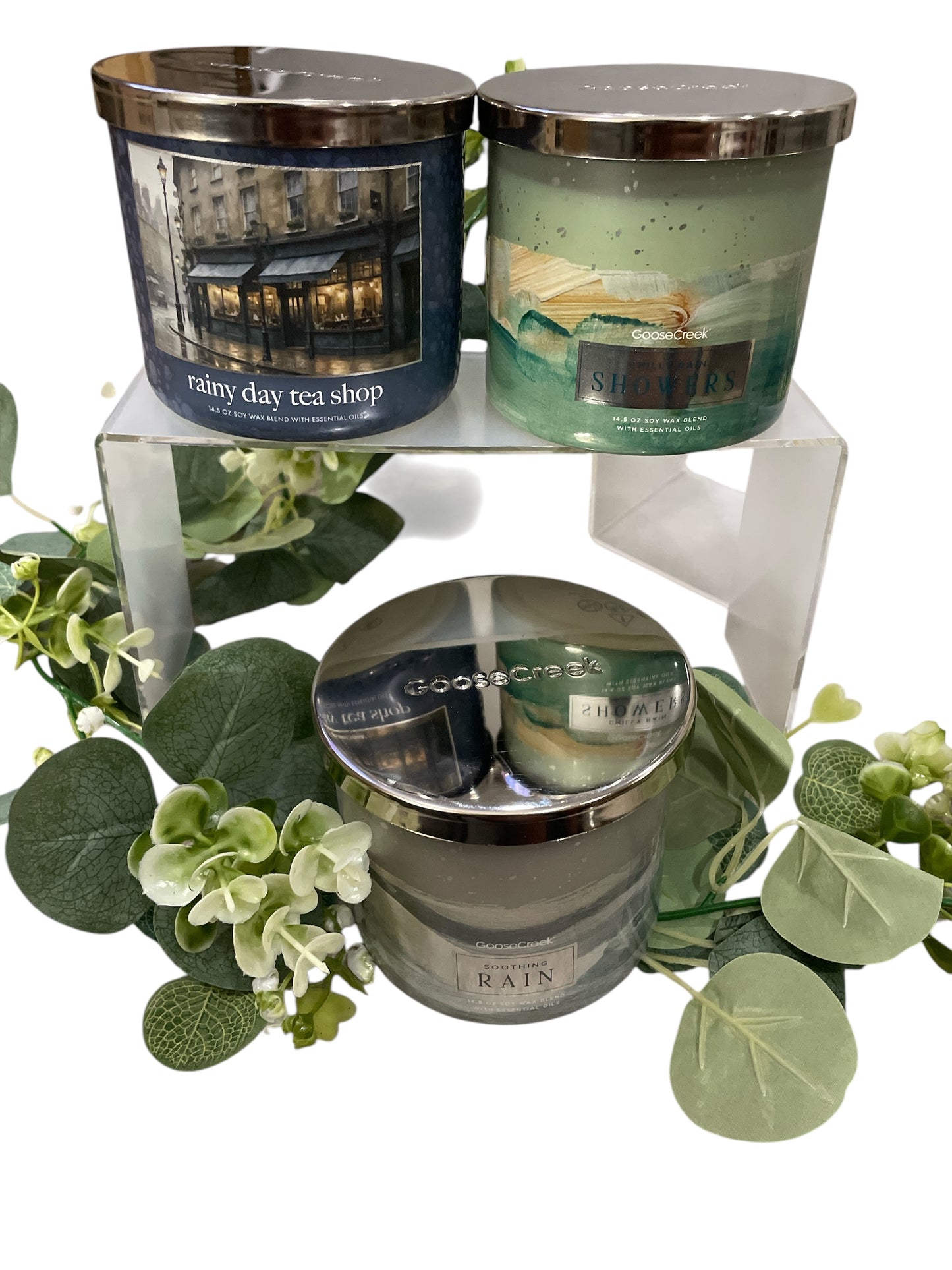 Rainy Day Tea Shop candle