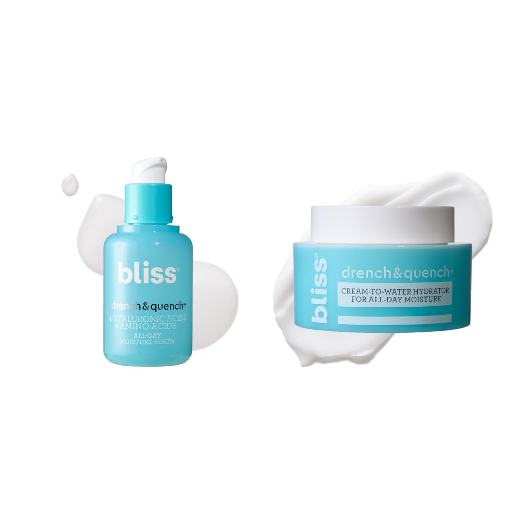 Bliss Tri-Peptide Brightening Moisturizer | Vitamin C & Squalane | Hydrating Anti-Aging Face Cream