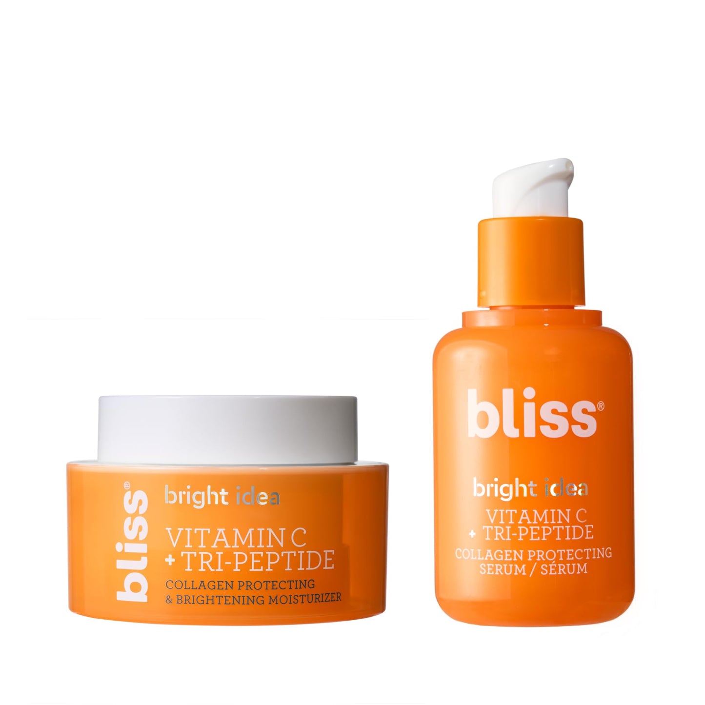 Bliss Tri-Peptide Brightening Moisturizer | Vitamin C & Squalane | Hydrating Anti-Aging Face Cream