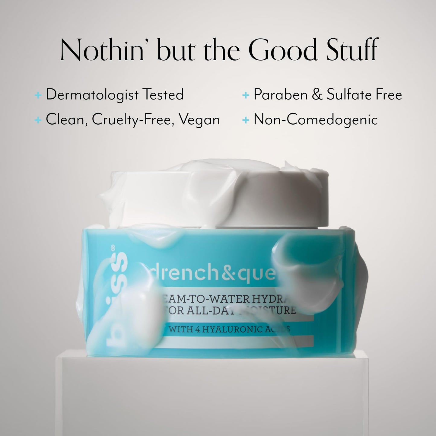 Bliss Tri-Peptide Brightening Moisturizer | Vitamin C & Squalane | Hydrating Anti-Aging Face Cream