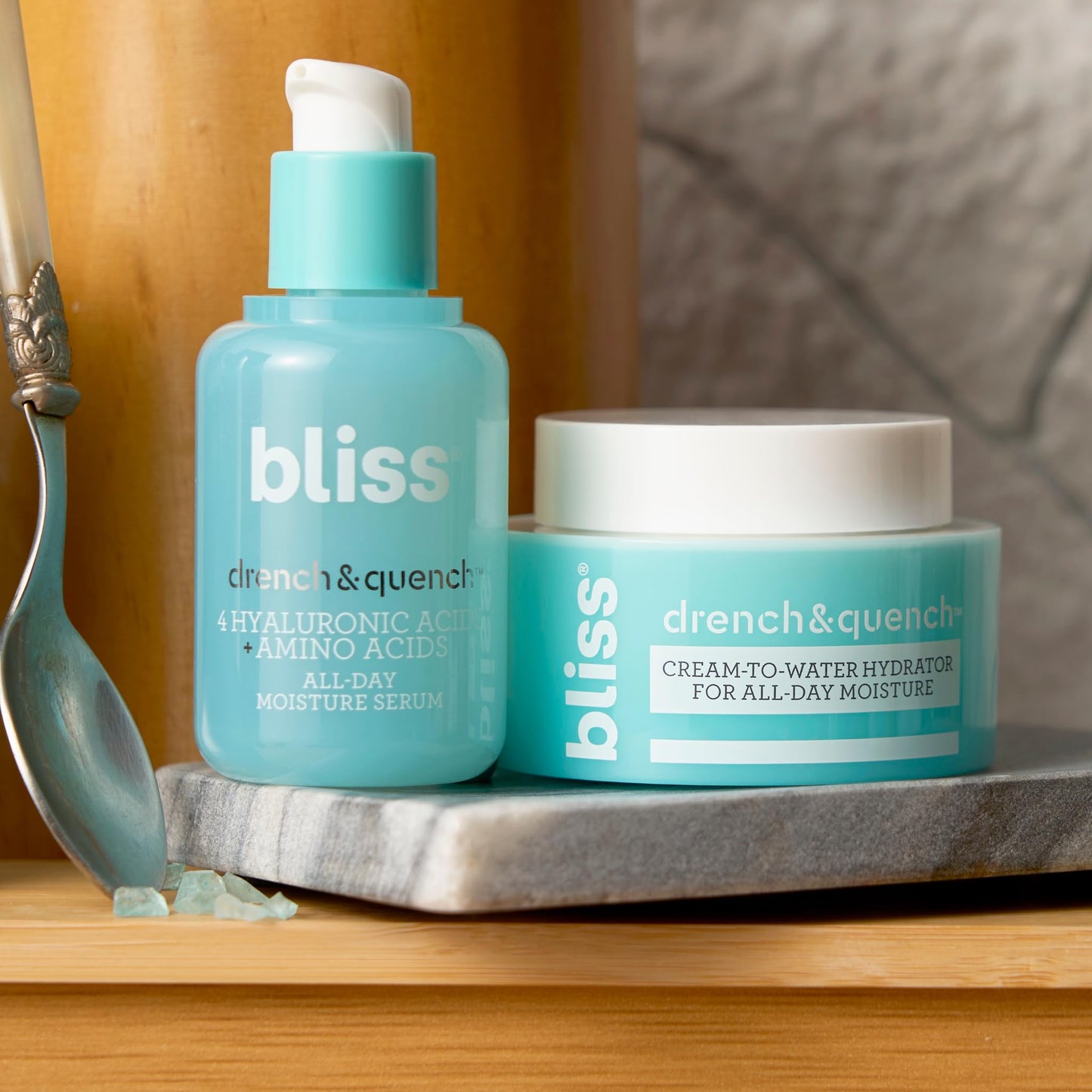 Bliss Tri-Peptide Brightening Moisturizer | Vitamin C & Squalane | Hydrating Anti-Aging Face Cream