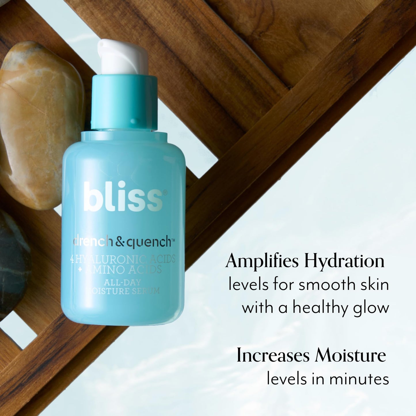 Bliss Tri-Peptide Brightening Moisturizer | Vitamin C & Squalane | Hydrating Anti-Aging Face Cream