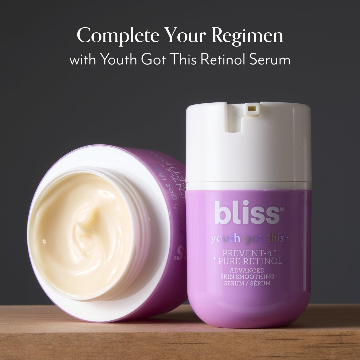 Bliss Tri-Peptide Brightening Moisturizer | Vitamin C & Squalane | Hydrating Anti-Aging Face Cream