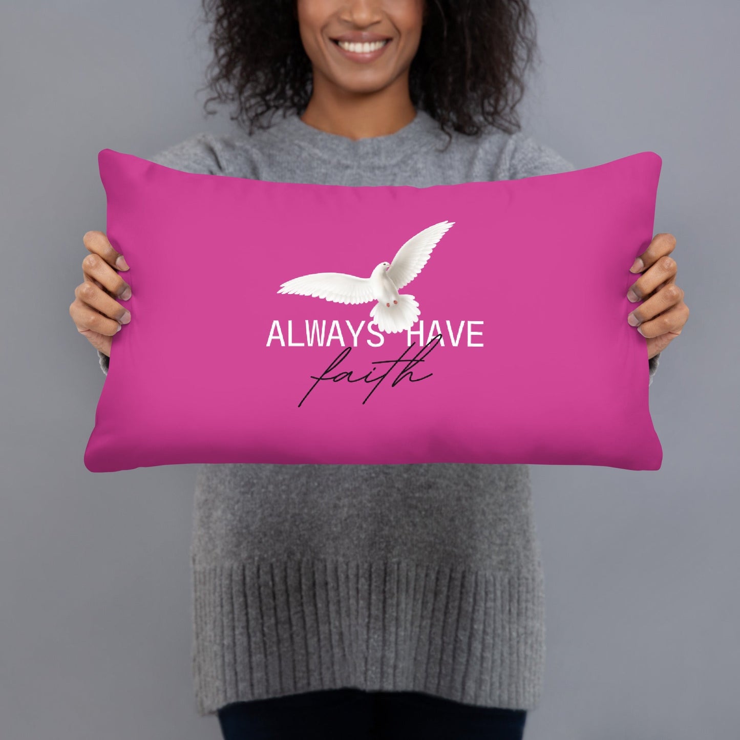 Always Have Faith - blanket/pillow bundle