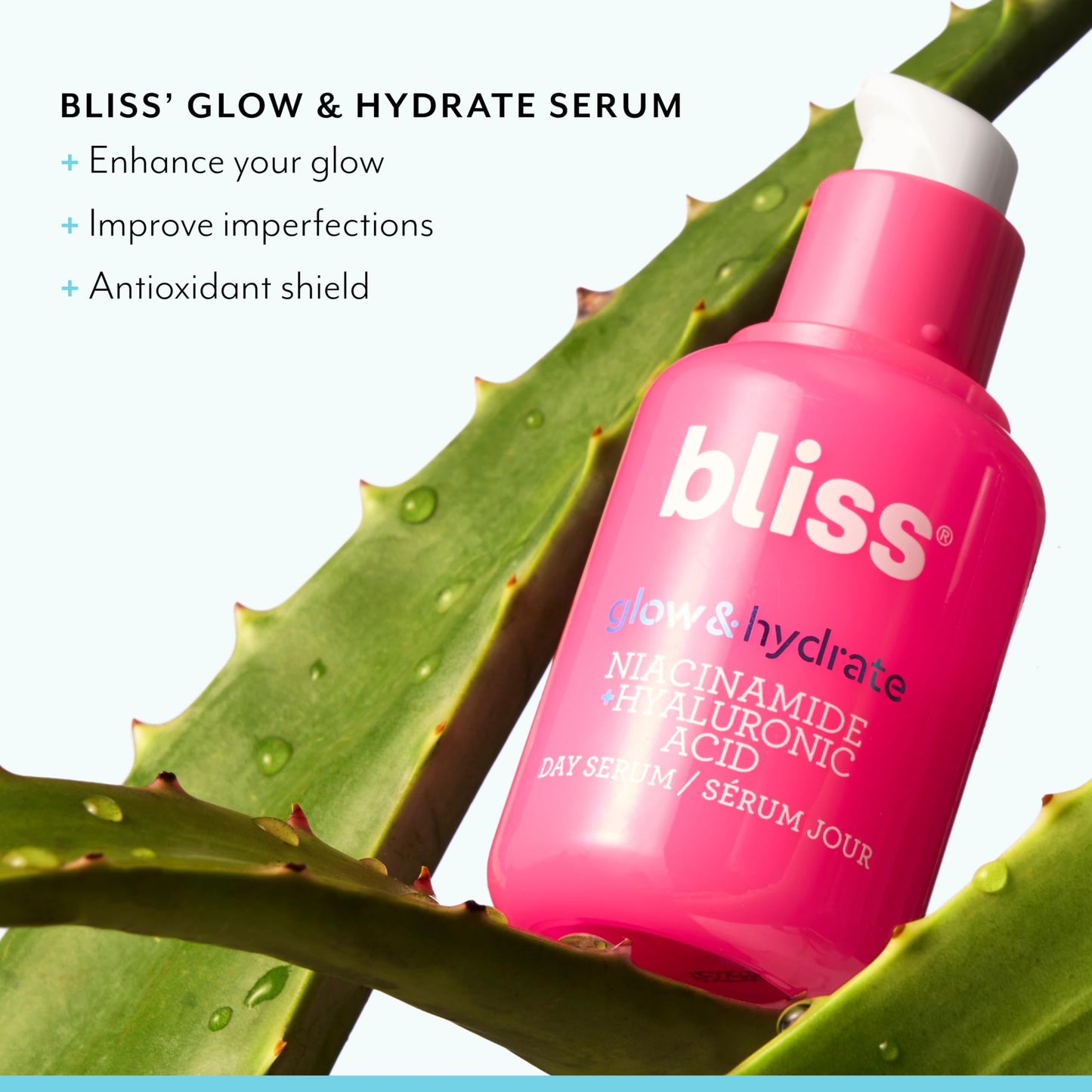 Bliss Tri-Peptide Brightening Moisturizer | Vitamin C & Squalane | Hydrating Anti-Aging Face Cream