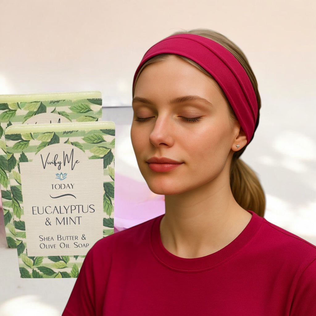 Eucalyptus Mint shea butter and olive oil soap