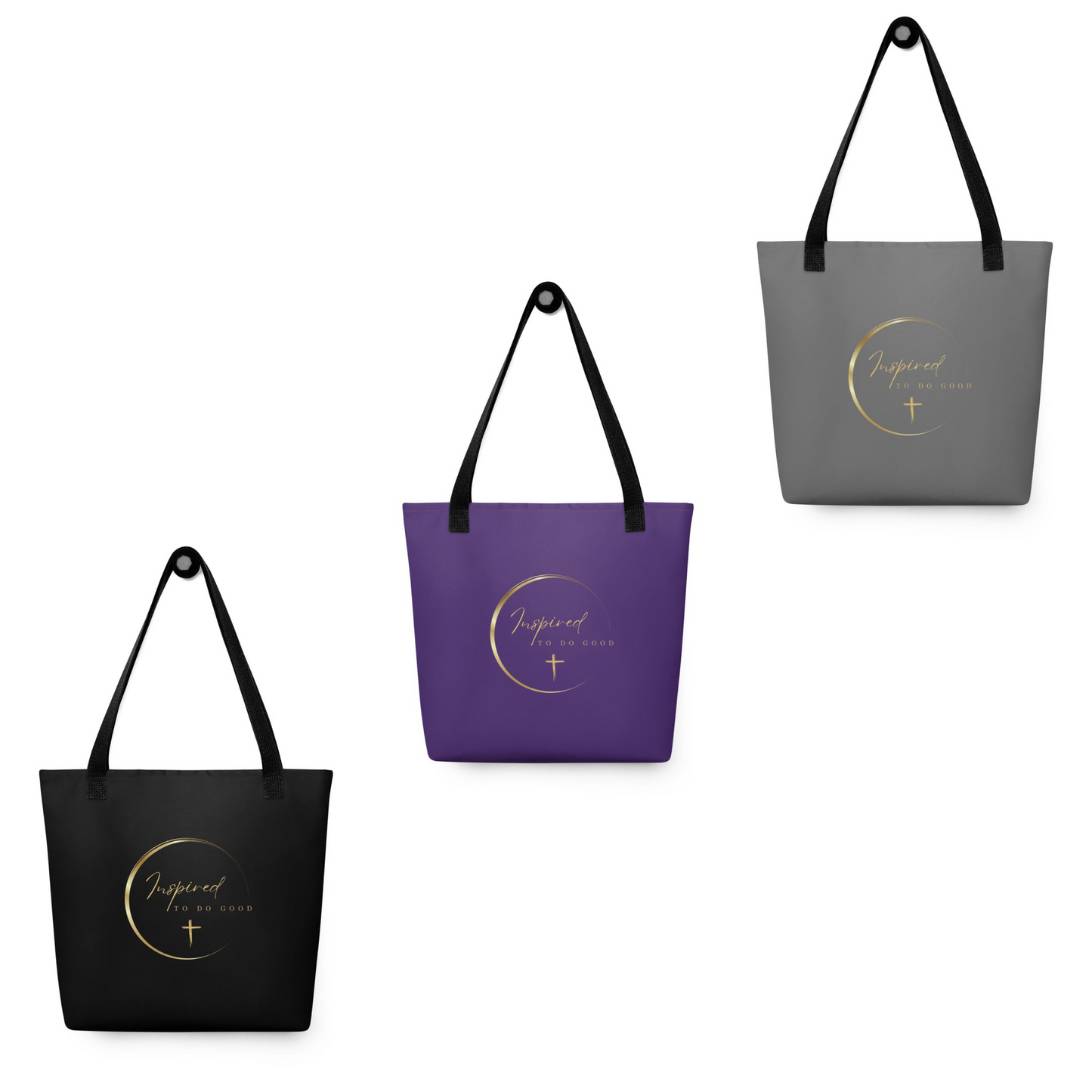 Inspired to do good tote bag - Gray