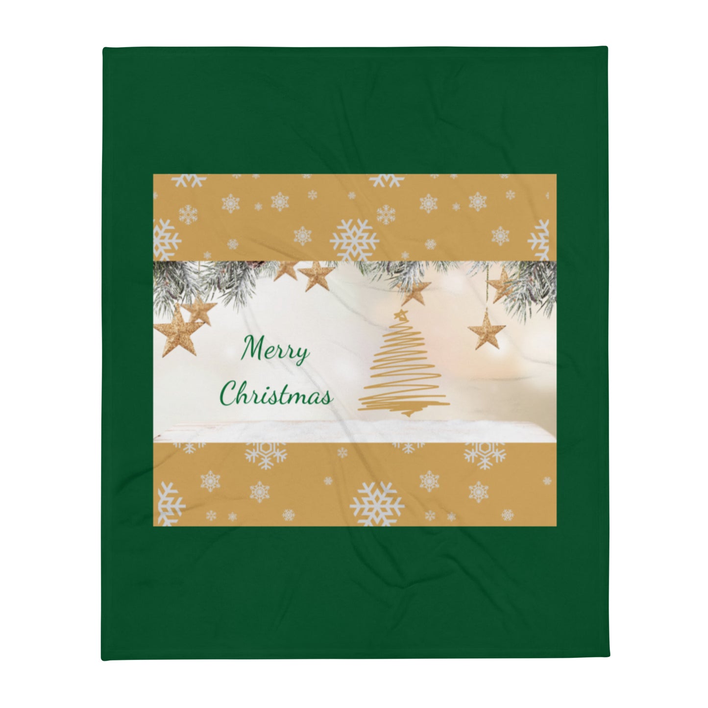 Merry Christmas Throw Blanket
