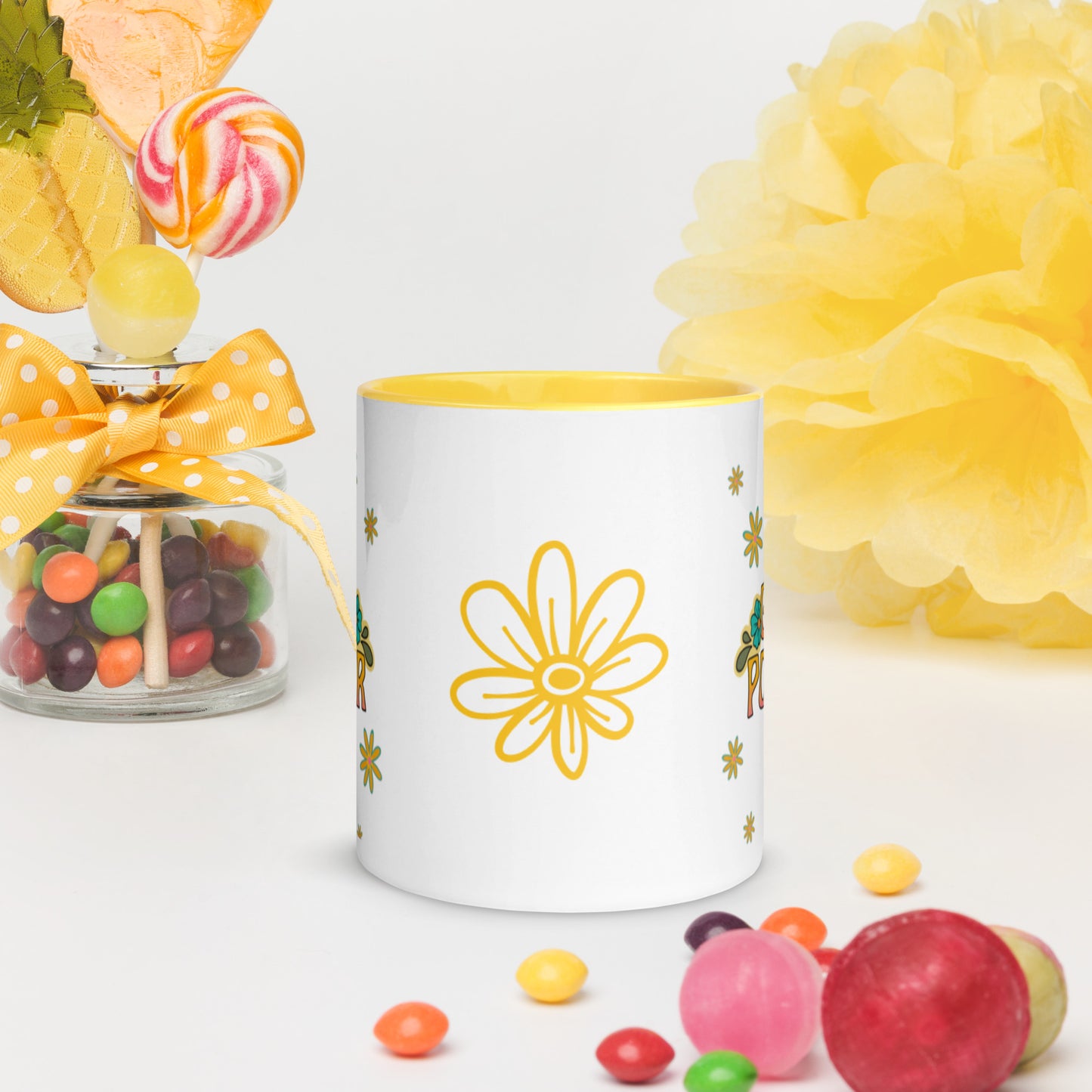 Girl Power Mug - Yellow