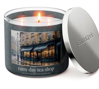 Rainy Day Tea Shop candle