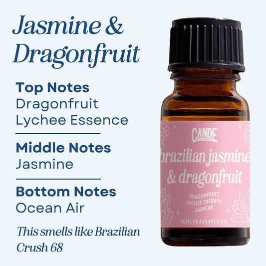 Scented Premium Fragrance Oil: Brazilian Jasmine & Dragonfruit