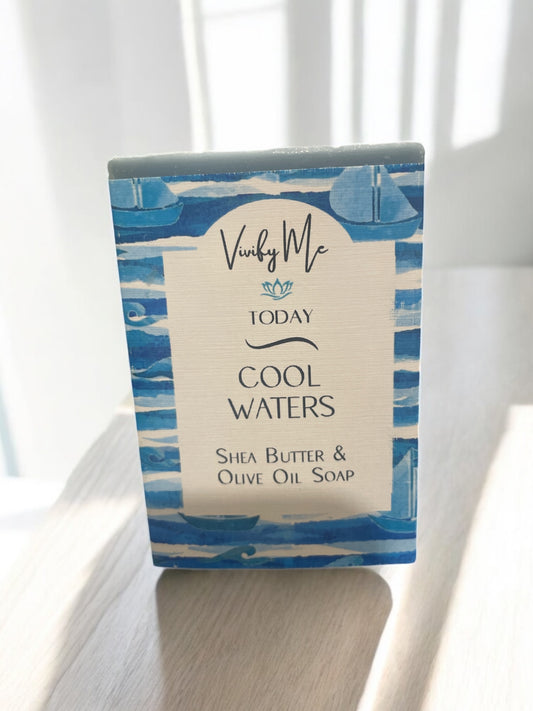 Cool Waters shea butter and olive oil soap