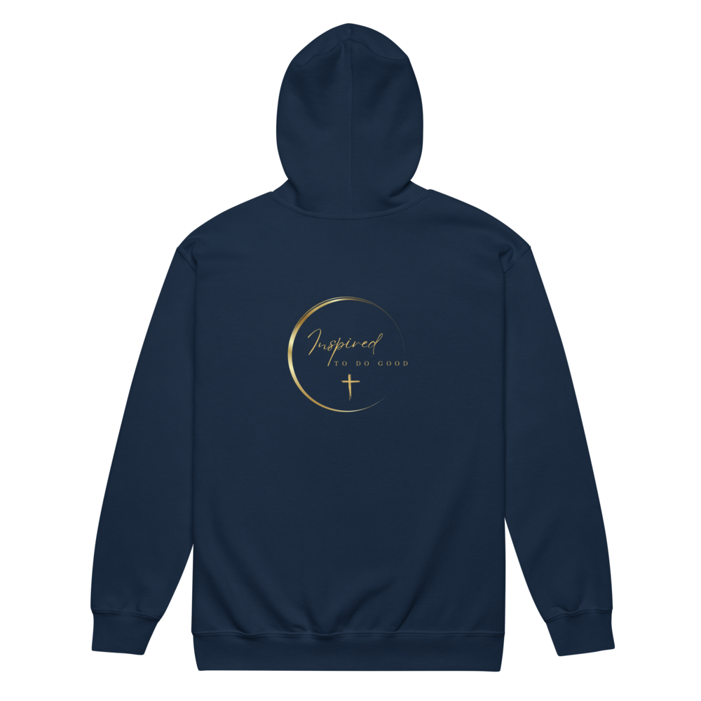 Inspired To Do Good zip hoodie