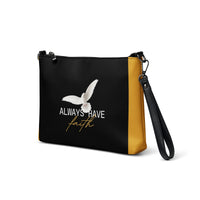 Always Have Faith Crossbody bag - Golden buttercup