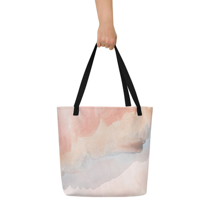 Gratitude Large Tote Bag