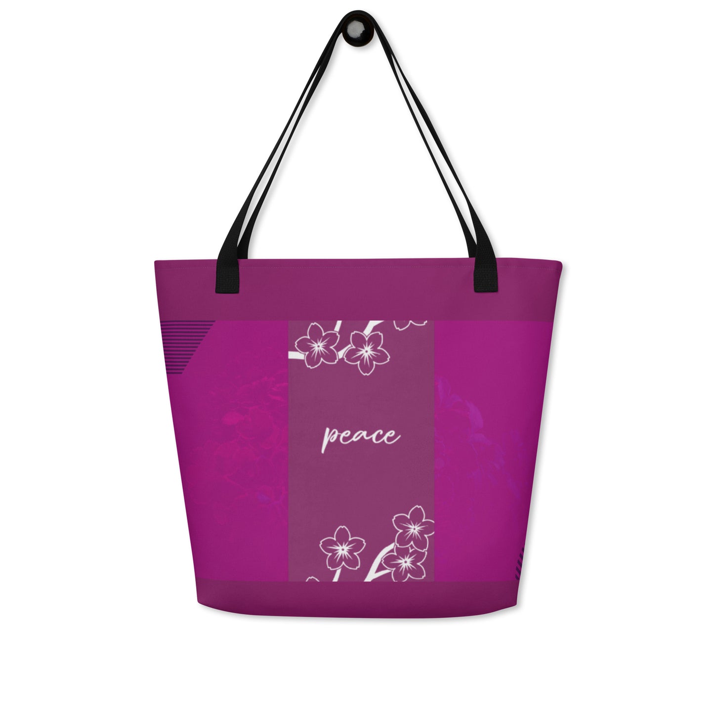 Peace Large Tote Bag