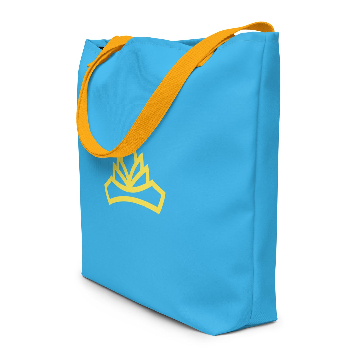 Serenity Blue Large Tote Bag