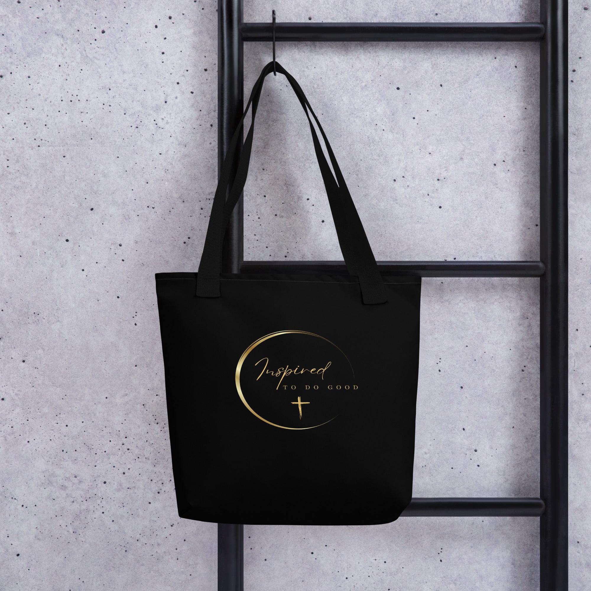 Inspired to do good tote bag - Black