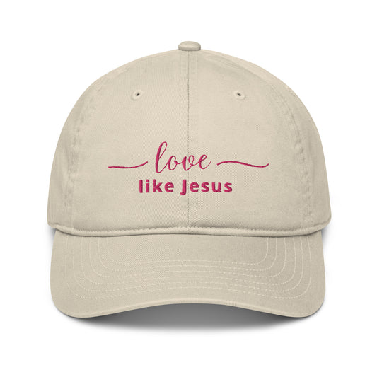 LOVE like Jesus cap - 5 colors available