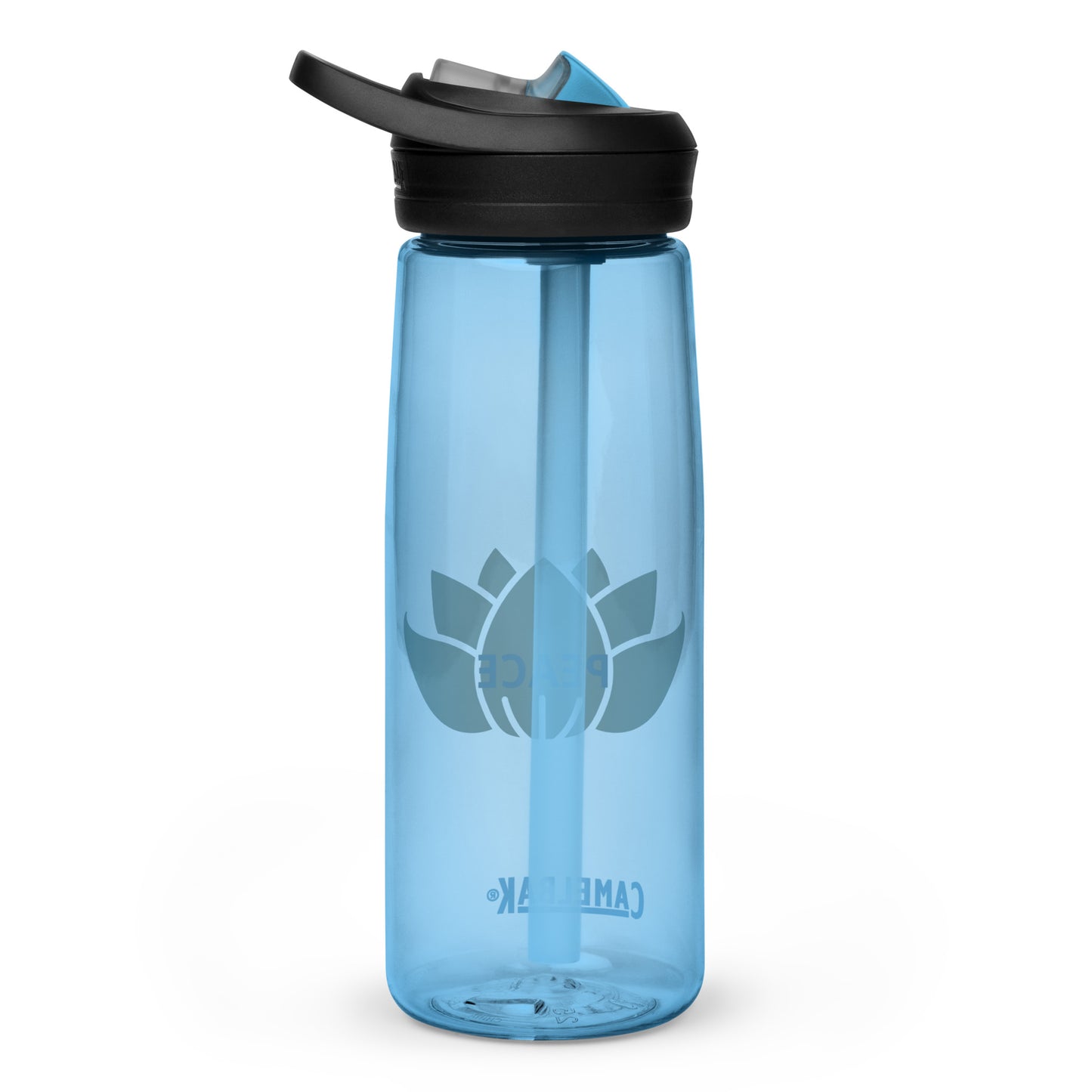 Peace Sports water bottle - blue/yellow