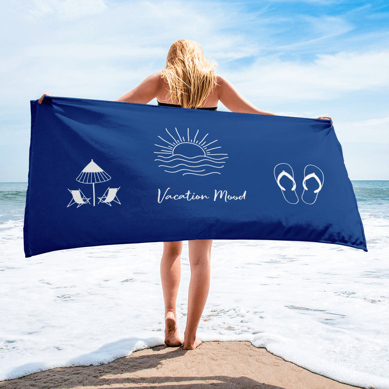 Vacation Mood Towel - Blue