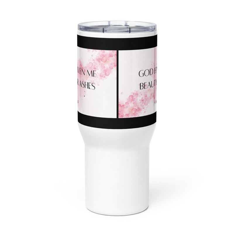 Beauty for Ashes travel mug