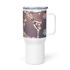 Warm Winter Snow Flake Travel mug