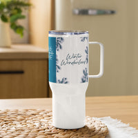 Winter Wonderland Travel mug with a handle