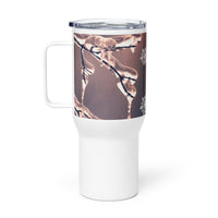 Warm Winter Snow Flake Travel mug