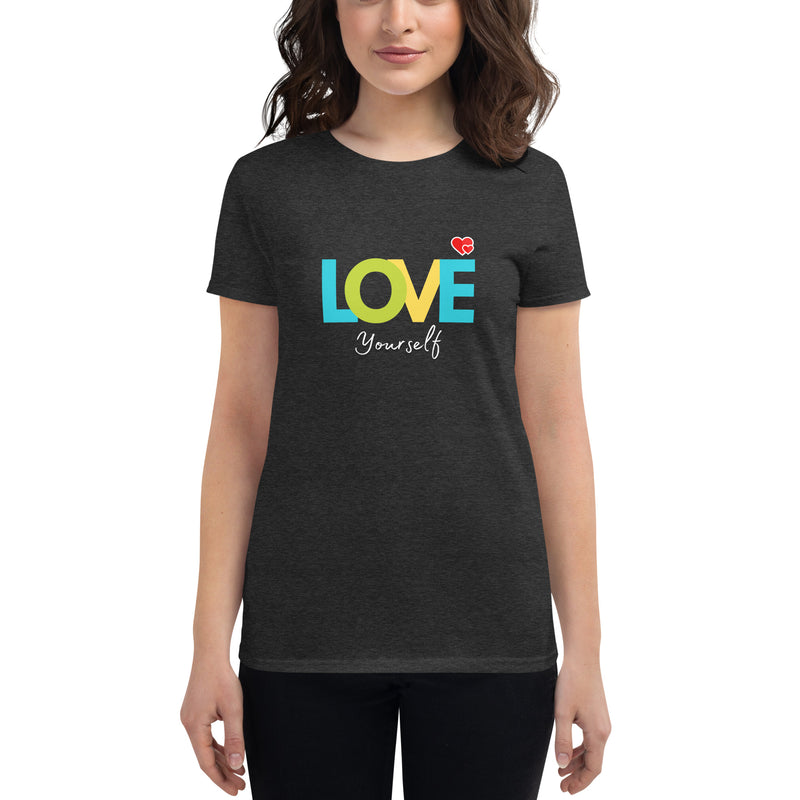 LOVE yourself women's short sleeve t-shirt
