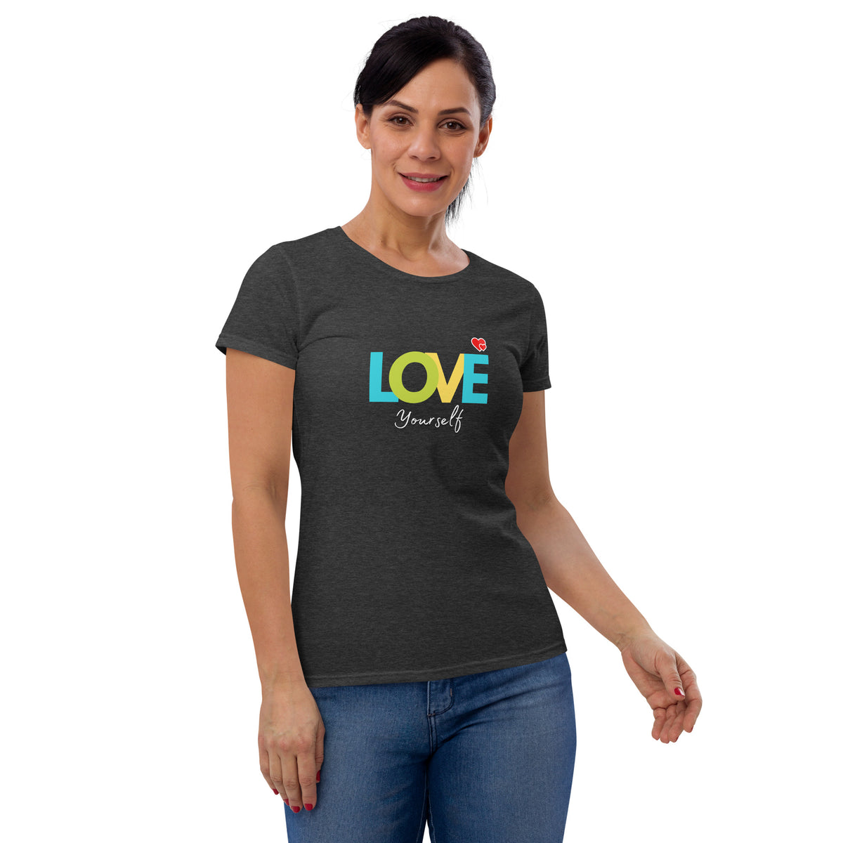 LOVE yourself women's short sleeve t-shirt