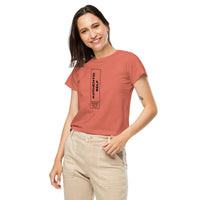 Authentic self women’s high-waisted t-shirt