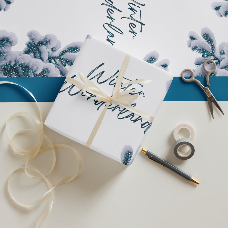 Winter Wonderland Wrapping paper sheets