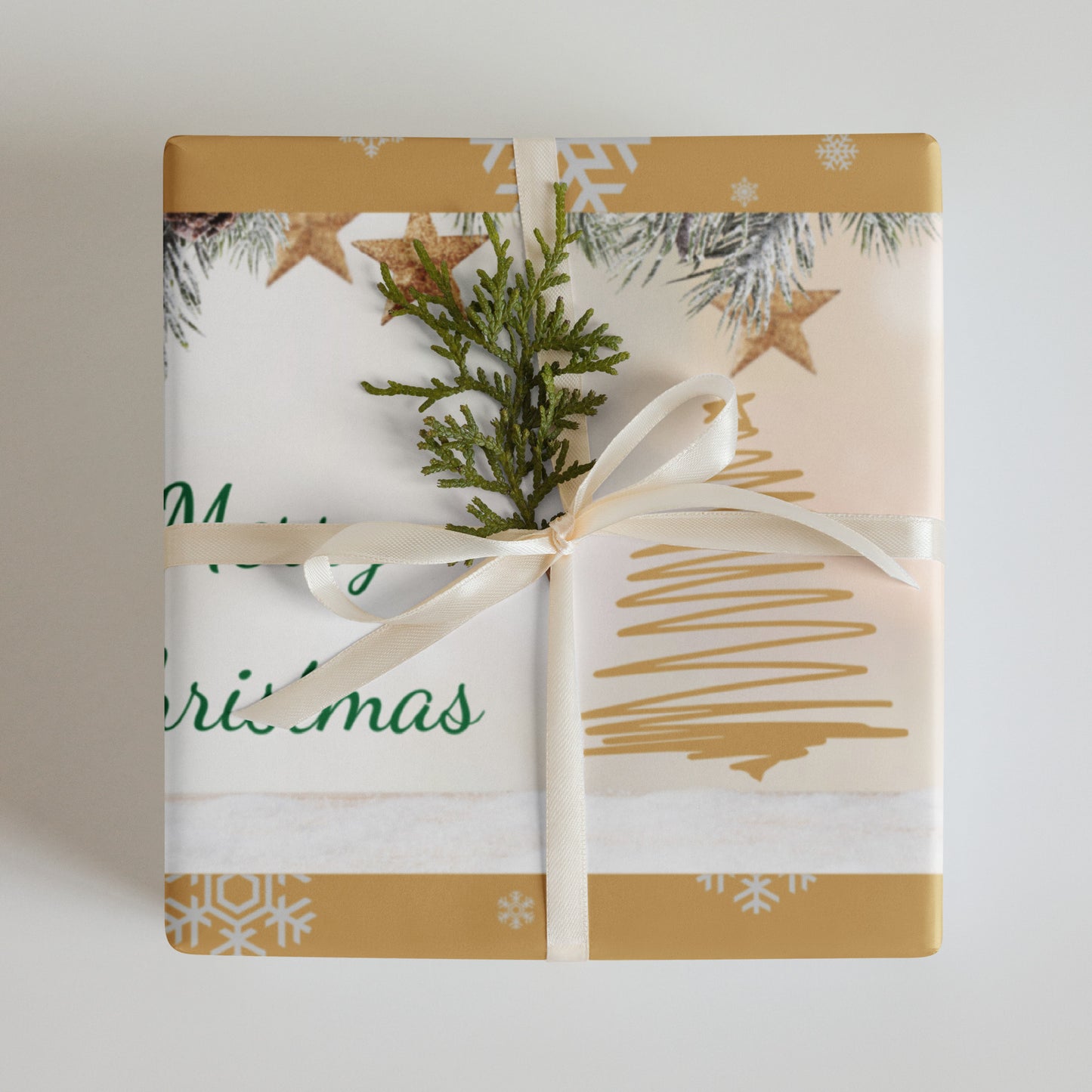 Merry Christmas Wrapping paper sheets