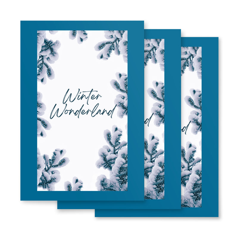 Winter Wonderland Wrapping paper sheets
