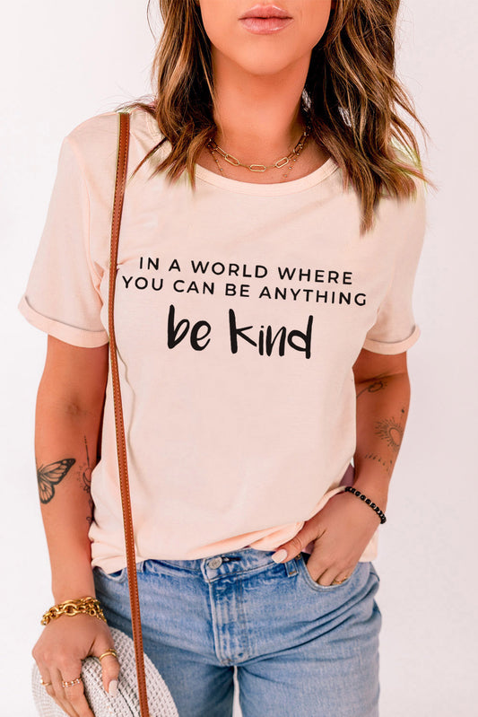 Be Kind Cuffed Tee