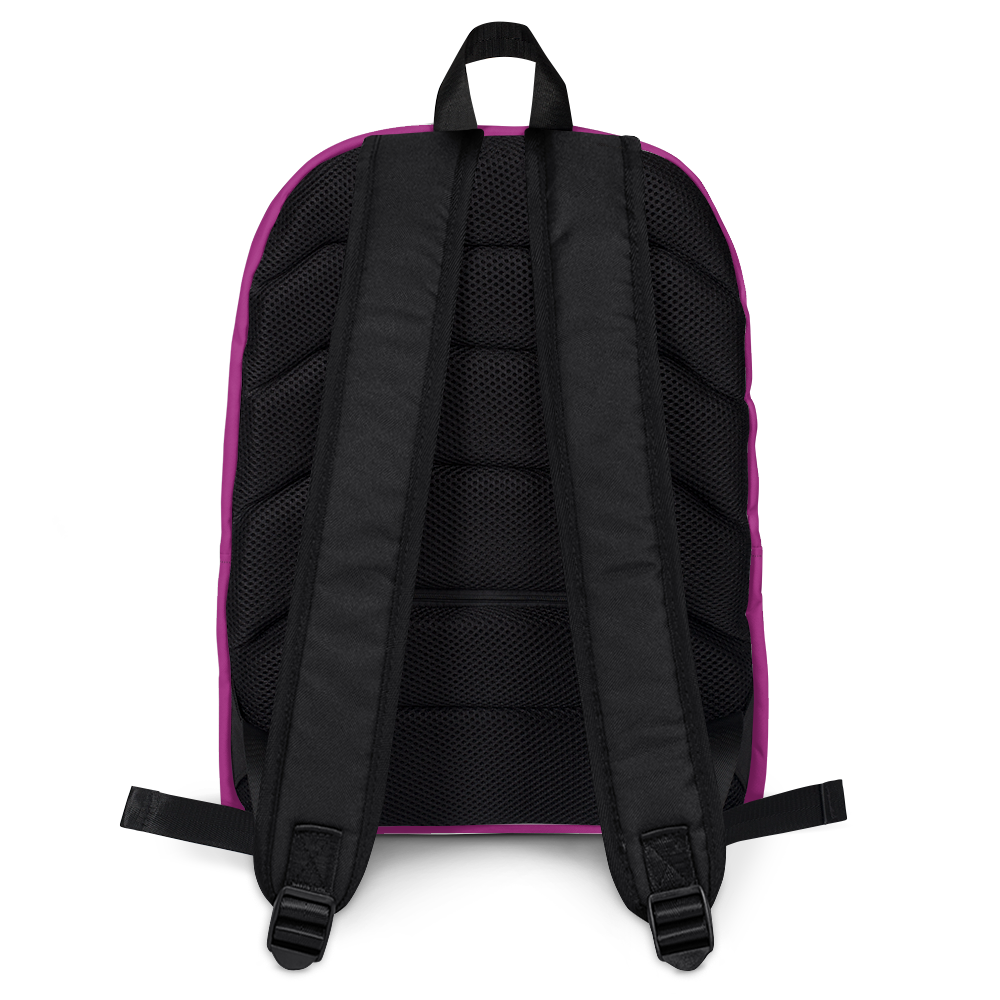 Girl power fuchsia backpack