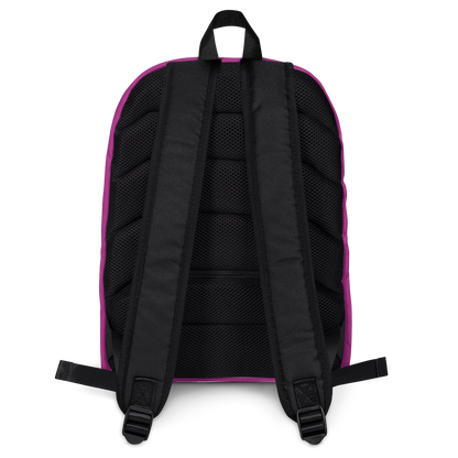 Girl power fuchsia backpack