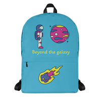 Beyond the galaxy backpack