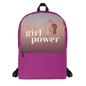 Girl power fuchsia backpack