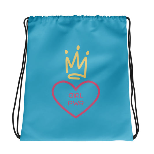 Girl PWR Drawstring bag