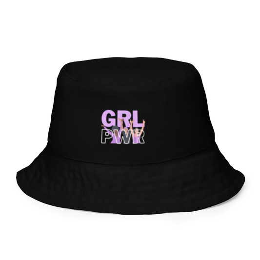 Girl PWR Reversible bucket hat