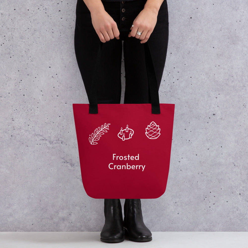 Frosted Cranberry Tote bag