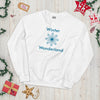 Winter Wonderland themed sweatshirt