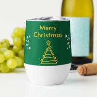 Merry Christmas Wine tumbler