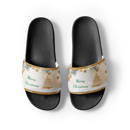 Merry Christmas Women's slides